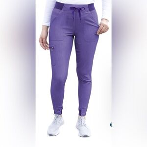 3 Scrub Sets Bundle Pack! Size Small. Purple, navy blue & black.